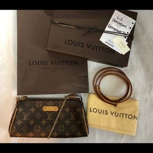 LV Monogram Eva Crossbody
